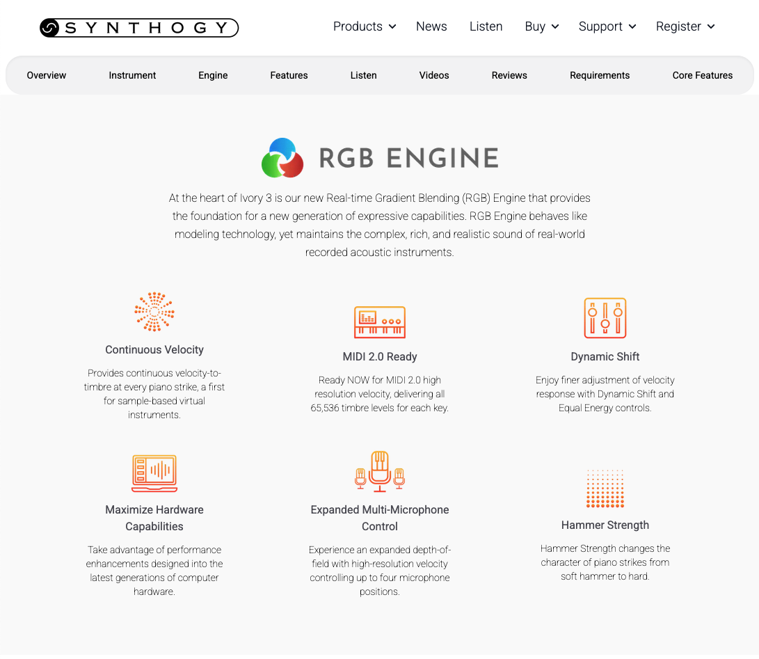 Synthogy RGB Engine Interface